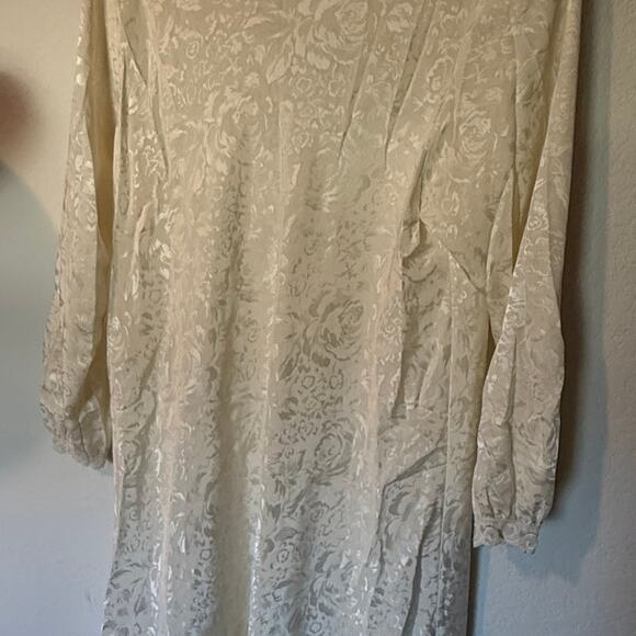 VTG Christian Dior Lace & Silk Nightgown - Picture 5 of 6